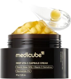 Medicube Deep Vitamin C Golden Capsule Face Moisturizer 1.94 oz